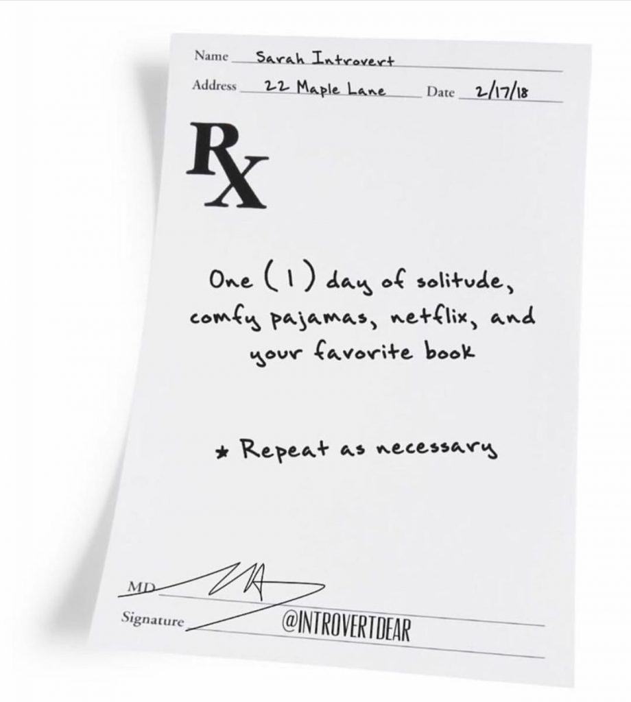 Notes of Encouragement for Introverts