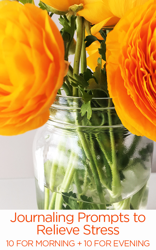 Journaling Prompts to Relieve Stress